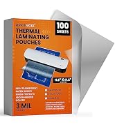 Performore Laminating Pouch Film - High Transparent, 3.5 Mil Thickness, Rated Glossy - Enhanced C...