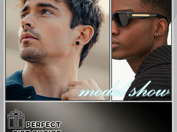 MENS EARRINGS STUDS