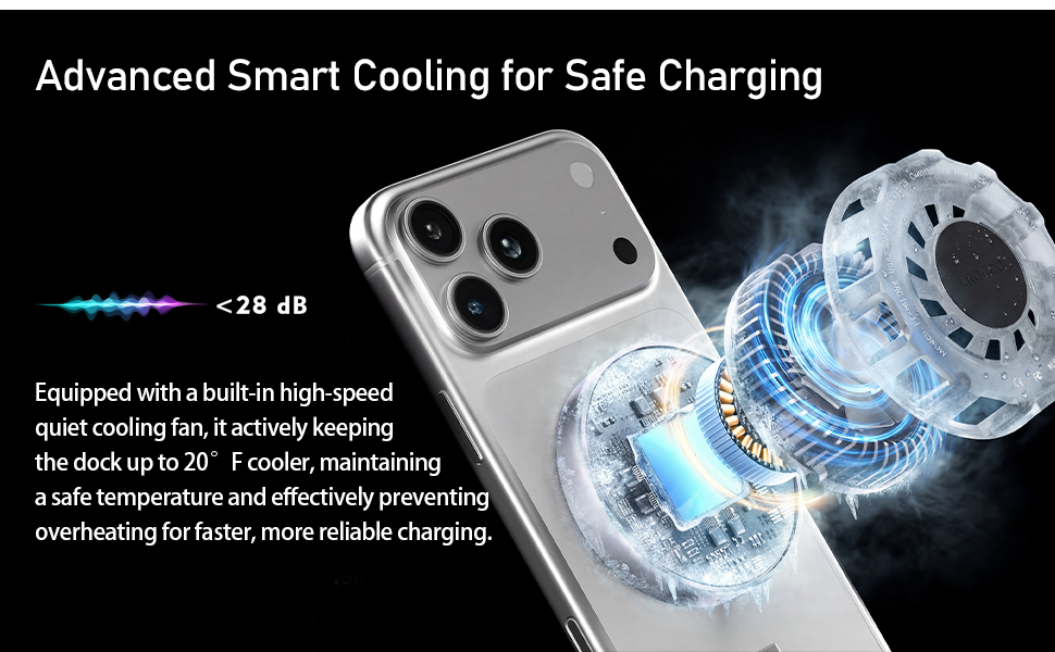 Advanced smart cooling for Safe charging