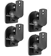 WALI Speaker Wall Mounts, Bookshelf Speaker Wall Mount Brackets, Surround Sound Speaker Mounts, H...