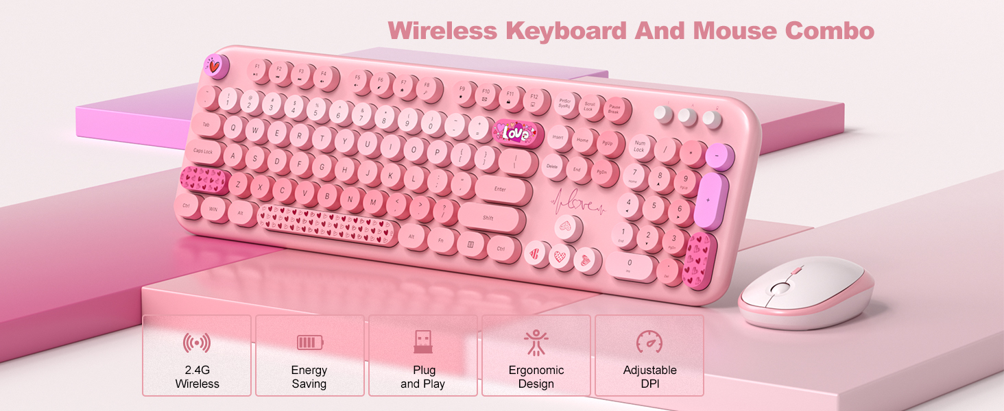 Keyboard and Mpuse Wireless