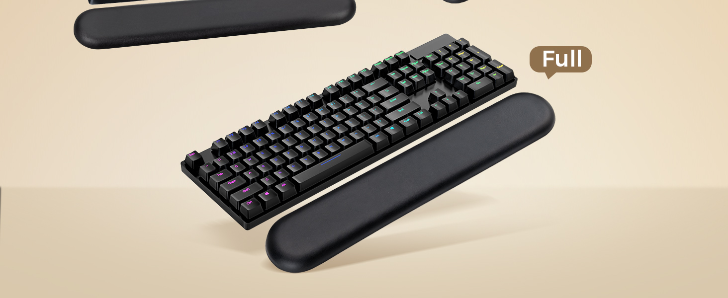 keyboard wrist rest and mouse pad set