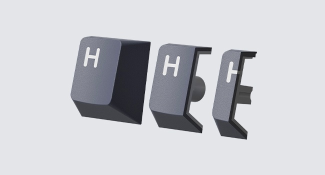 Womier Keyboard Keycaps - PBT Keycaps for Mechanical Keyboard Cherry Profile Key caps