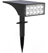 Solar Lights Outdoor Waterproof Ip68,66 Led 4 Lighting Modes Solar Spot Lights Outdoor Auto On/Of...