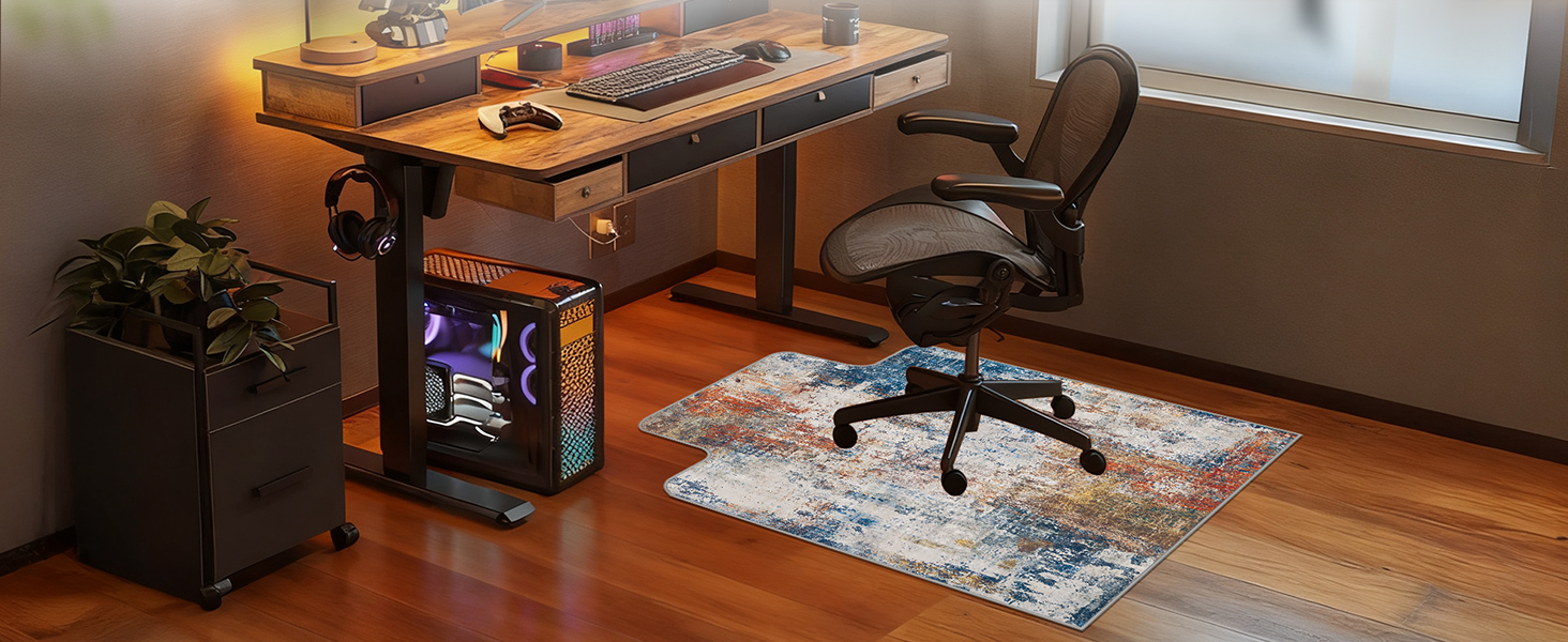 mat for office chair on carpet
