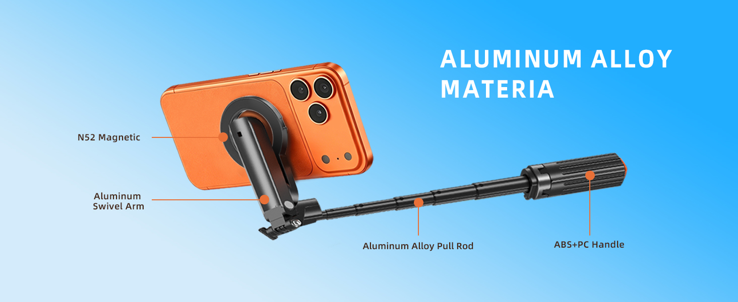 Mini Magnetic Selfie Stick Tripod