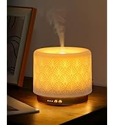 Onaboviva 280ml Essential Oil Diffuser – Ceramic Fragrance Diffusers for Essential Oil, Ultrasoni...