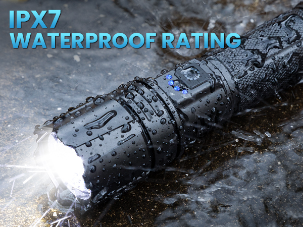 IPX7 Waterproof Rating