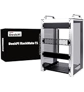 GeeekPi 8U Server Cabinet, 10 inch Server Rack for Network, Servers, Audio, and Video Equipment, ...