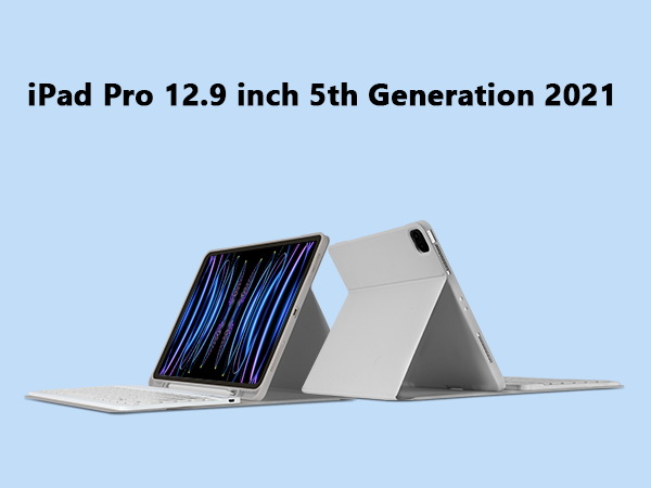  Keyboard Case for iPad Pro 12.9 inch (5th, 6th Generation) &amp; New Air 13 inch M2