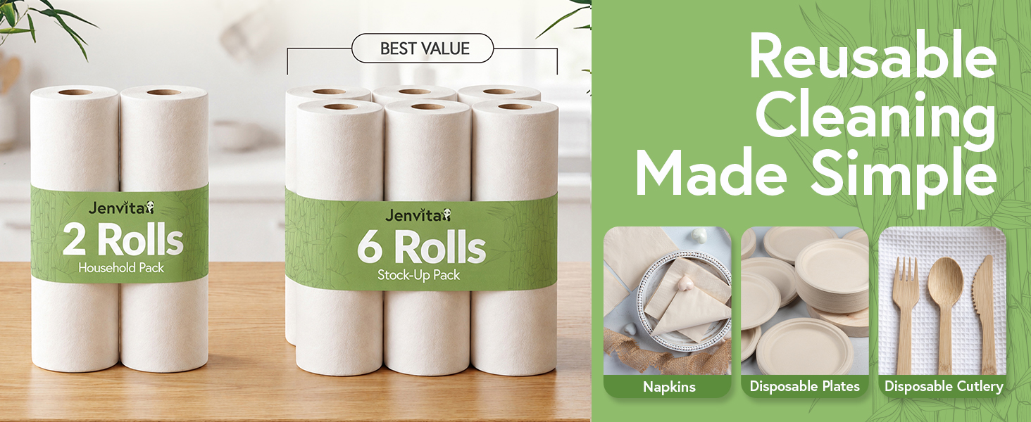Reusable Paper Towels