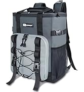 Cooler Backpack, AYAMAYA 24 Cans Insulated Lunch Backpack Cooler Leakproof, Keeps Hot/Cold for Up...