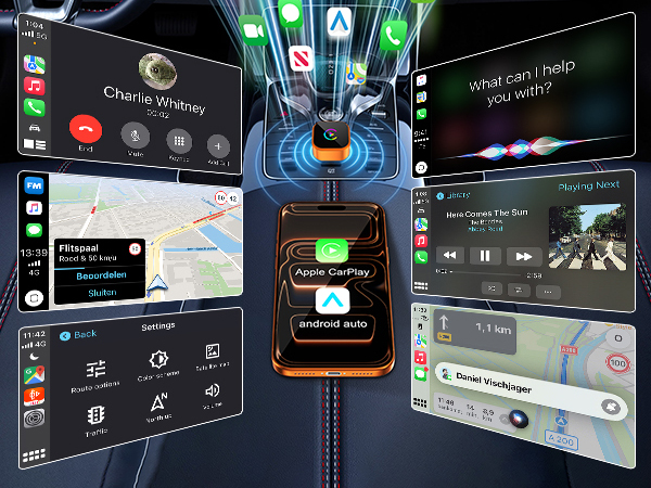 Wireless CarPlay&amp;amp;Android Auto Adapter