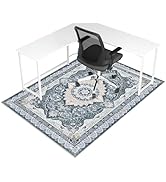 Office Chair Mat for Hardwood Floor &amp; Tile Floor,48"X 60" Heavy Duty Desk Chair Mat for Hard Floo...
