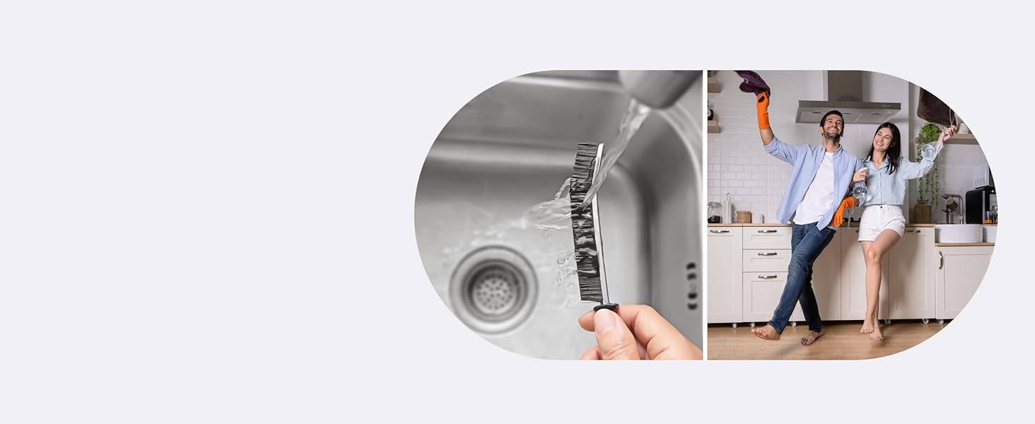 Hard Bristle Crevice Cleaning Brush