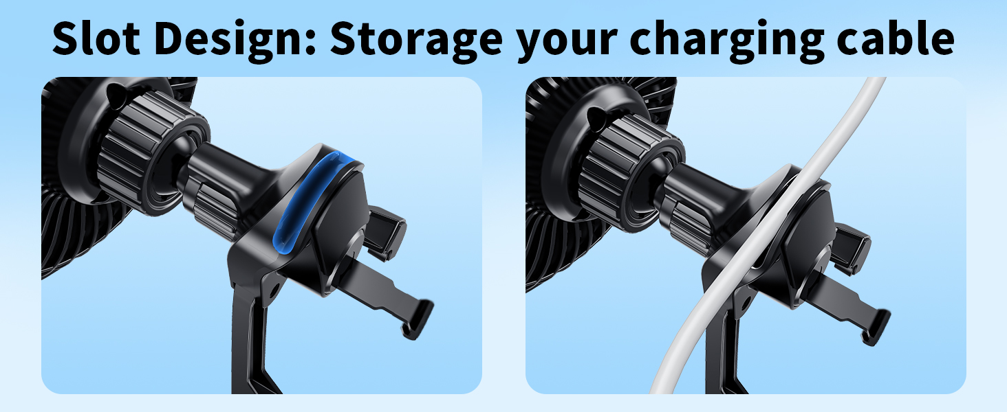 xuenair can fan usb for ac air vent, compatible for car sedan suv pickup truck rv van