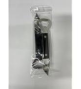 2-Pack Effortless 2-in-1 Can and Bottle Opener – Robust Stainless Steel Manual Opener with Comfor...