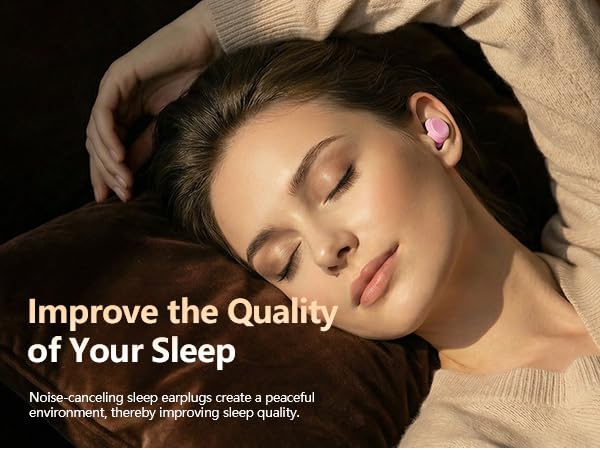 36dB Silicone Ear Plugs for Noise Reduction Ear Plugs for Sleeping