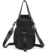 BAVELOE Water Bottle Holder with Strap Phone Pocket 32oz 40oz 64oz Tumbler Water Bottle Carrier S...