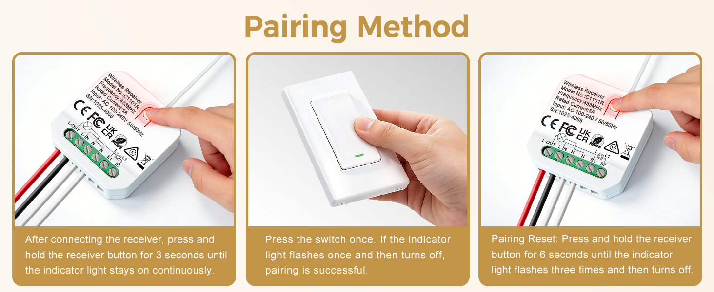 Pairing with Switch