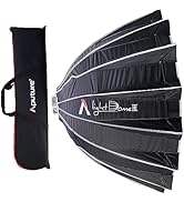 Aputure Light Dome III Softbox 3ft 90cm Bowens Mount Quick-Folding Fat-Pack Design for Aputure Li...