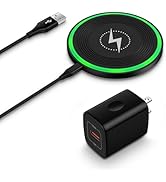 Android Wireless Charger Fast Charging Pad for Motorola Edge/Razr 2024,Moto G Stylus/Power 2024,R...