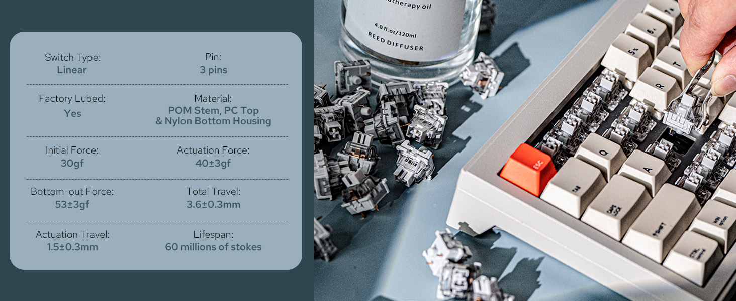 gaming keyboard switch set