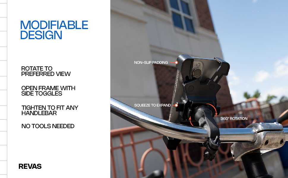 Bike Phone Mount by Revas