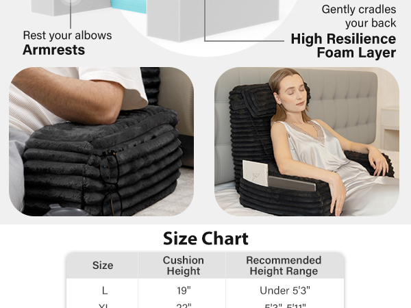 reading pillow for bed