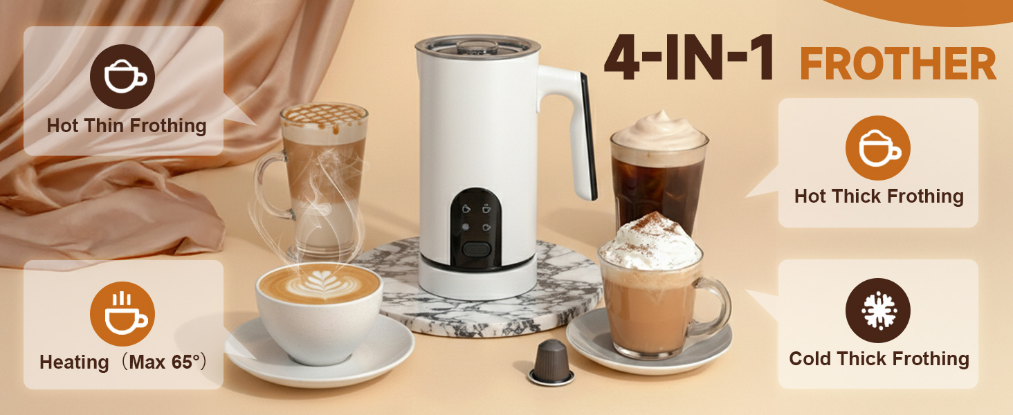 coffee frother electric milk frother milk steamer and frother for latte electric frother