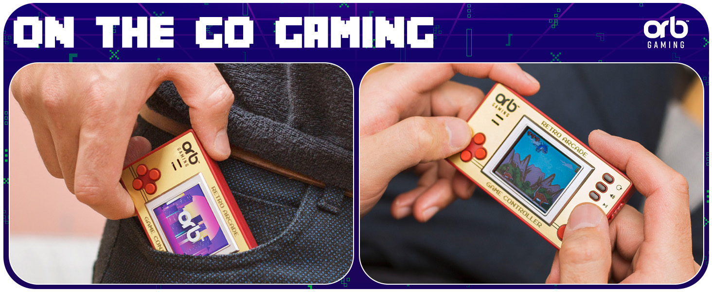 Mini Handheld Retro Arcade Console