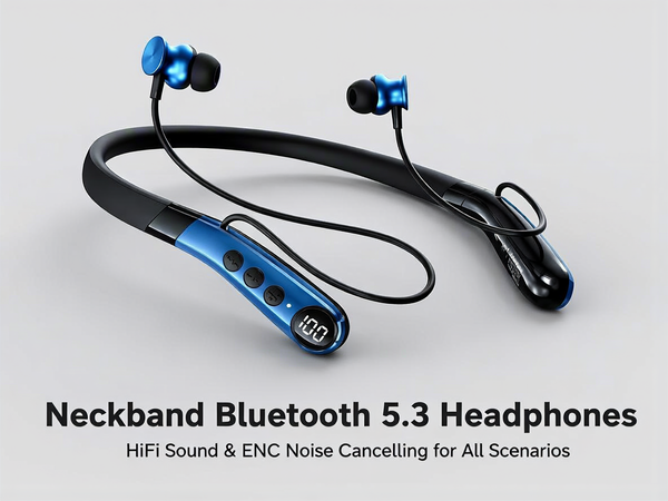 Neckband Bluetooth 5.3 Headphones
