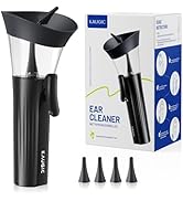 KAUGIC Ear Wax Cleaner - One-Hand Ear Wax Removal Kit Manual Ear Irrigation Flushing System, Safe...