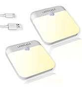 2 Pcs Magetic Night Light Motion Sensor Cruise Ship Approved with USB Cable LED Rechargeable Batt...