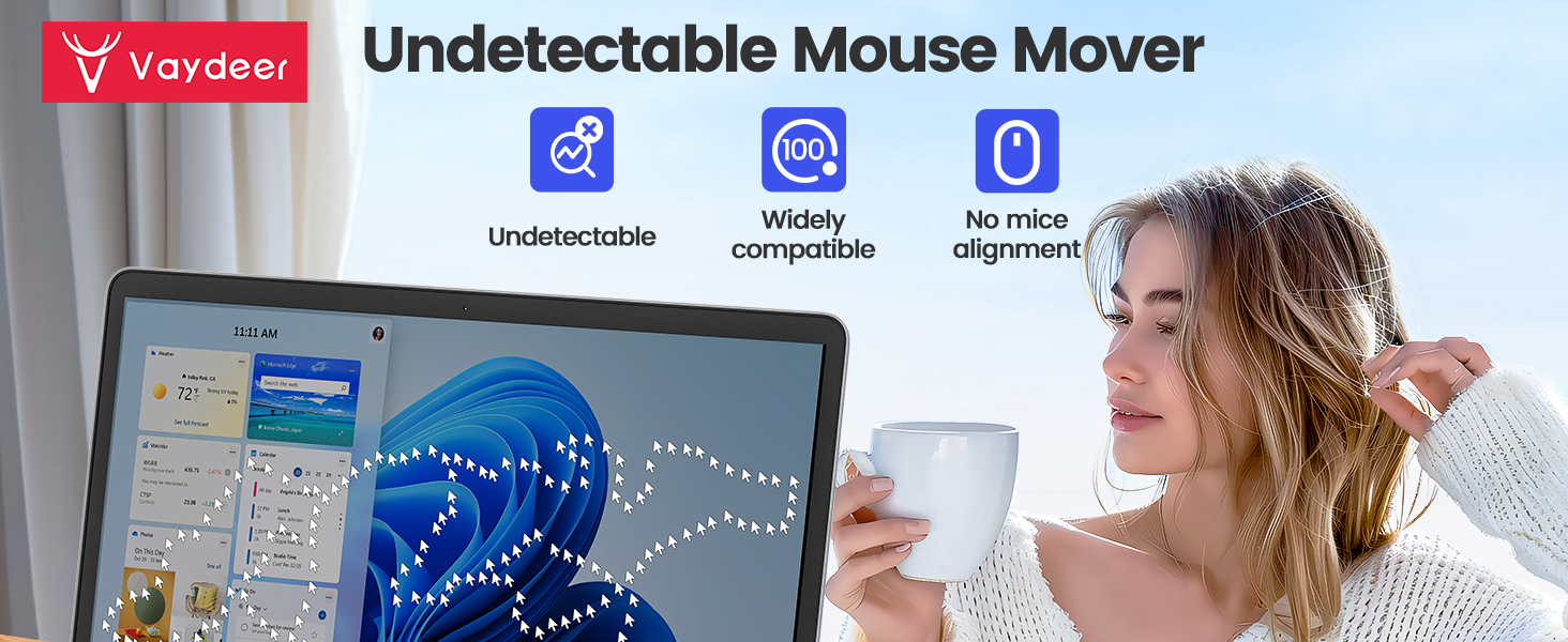 Vaydeer mouse mover jiggler