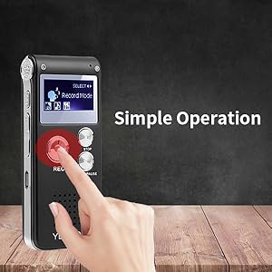 Simple Operation REC: Recording STOP: Saving PLAY/PAUSE: Playing and Pausing