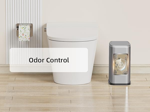 2.1 Gallon Bathroom Trash Can