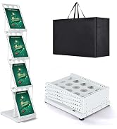 Estleys Trade Show Literature Stand Display Rack, Magazine Brochure Catalog Display Stand, Magazi...