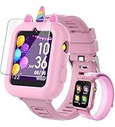 Melontti Smart Watch for Kids with 39 Games,Camera,Video,Music Player,Recorder,Alarm,Pedometer,Fl...