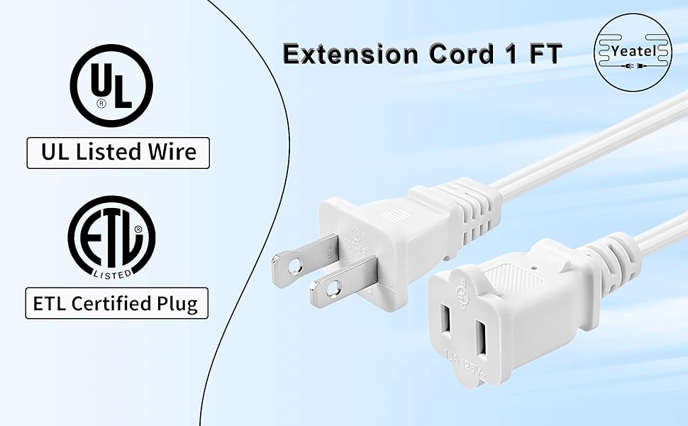 short extension cord