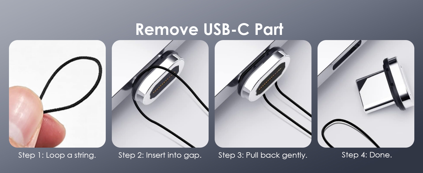 240w usb-c to usb c magnetic fast charging adapter
