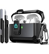 R-fun for AirPods Pro 3 Case (2025) Cover with Cleaning Kit, Military-Grade Heavy-Duty Drop-Resis...