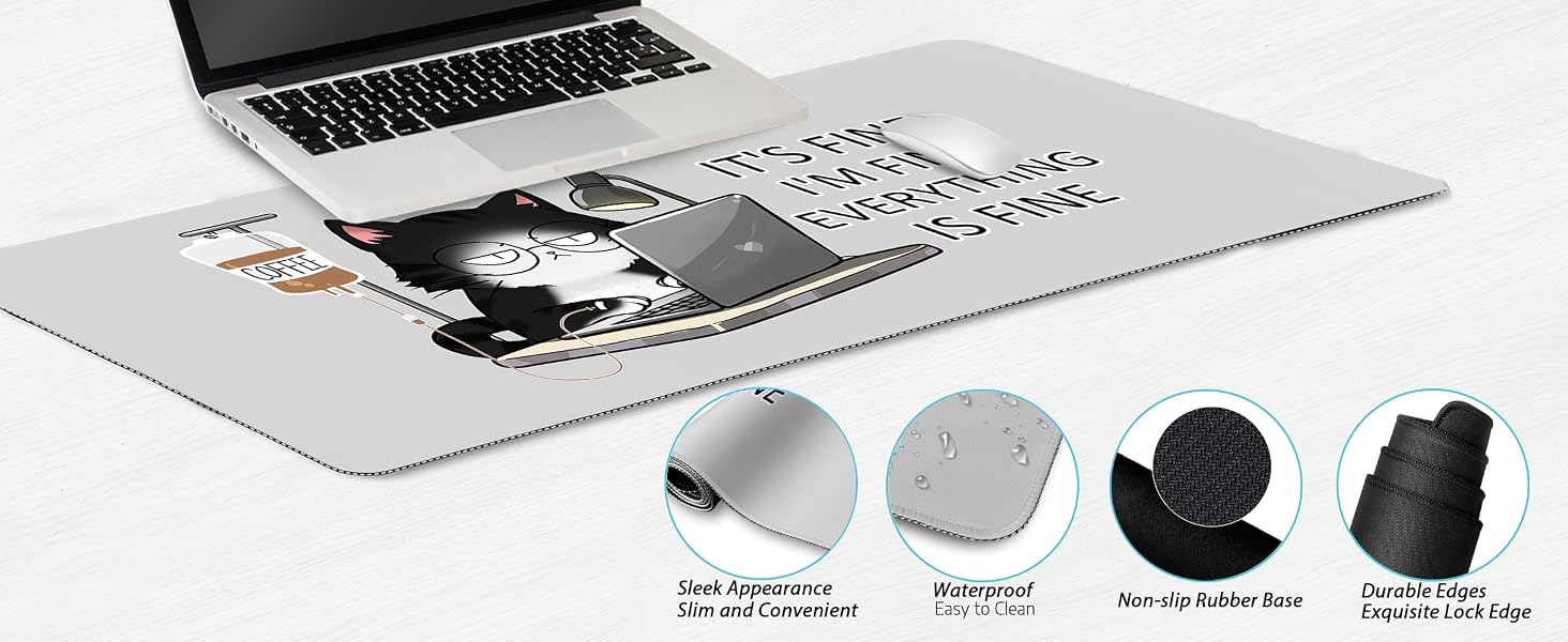 Elephant Large Gaming Mouse Pad