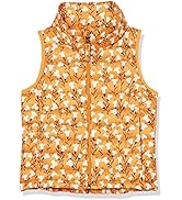 Essentials Girls and Toddlers' Lightweight Water-Resistant Packable Puffer Vest