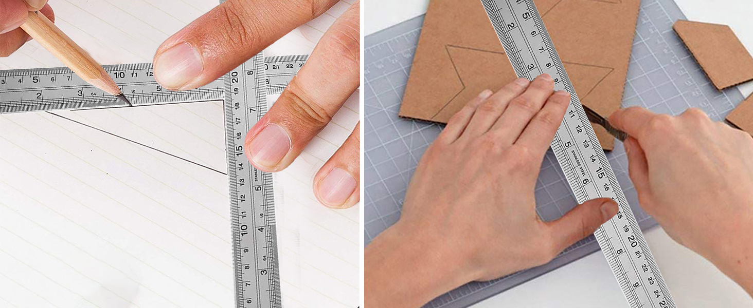 Metal ruler
