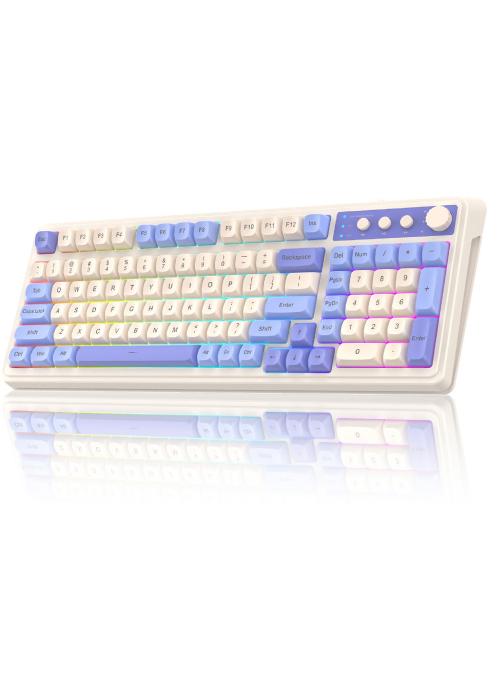 purple keyboard mechanical