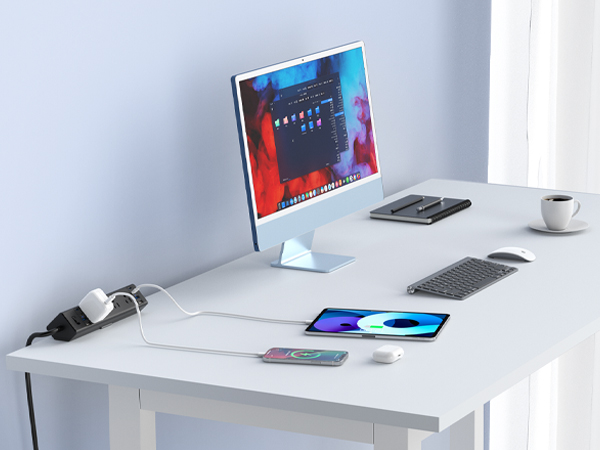 Nightstand Edge Mount Surge Protector