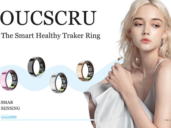 The Smart Healthy Traker Ring