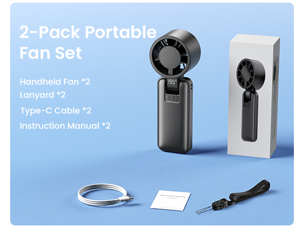 electric fan portable