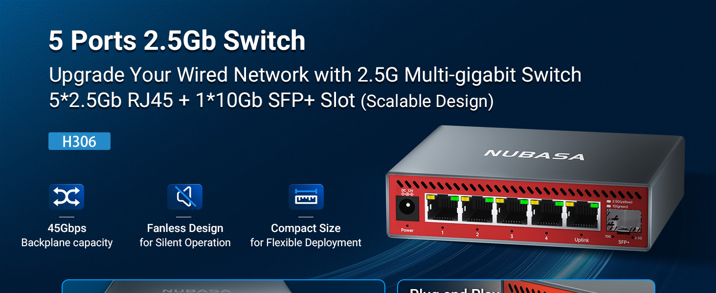5 port 2.5gb switch